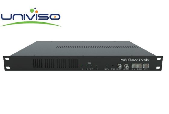Fikir Çözümü Baş Son İşlemci HD / SD H.264 / H.265 / HEVC IPTV OTT için 16 Kanal Kodlayıcı