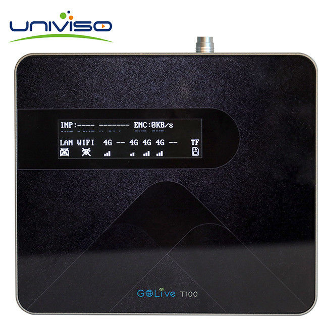 HEVC AVC 20W 2 * 5G Gümrüklü Hücresel Kodlayıcı Verici